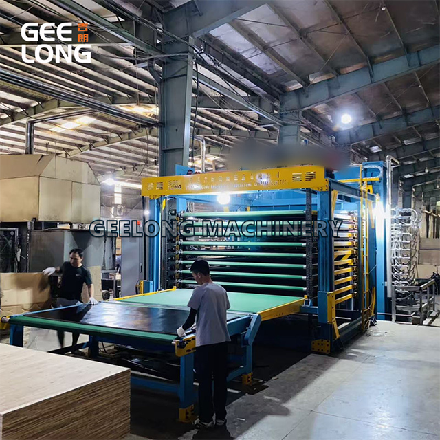 Mesin Pemuatan Kayu Lapis Otomatis Servo Penuh