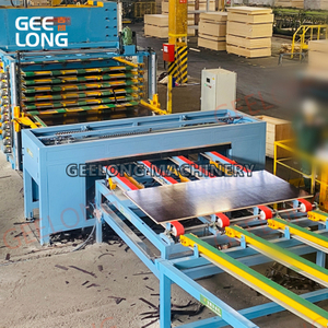 Mesin Pemangkas Tepi Kayu Lapis Berwajah Film Otomatis | Pengikis Film