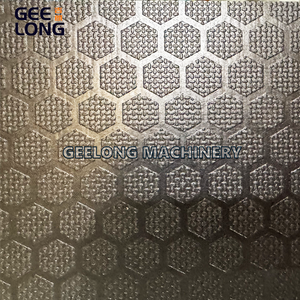 Pelat Tekan Stainless Steel Anti Selip Hexa untuk Laminasi Kayu Lapis