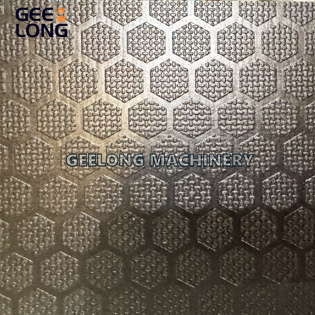 Pelat Tekan Stainless Steel Anti Selip Hexa untuk Laminasi Kayu Lapis