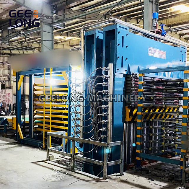 Film Tugas Berat Bingkai Ganda Menghadapi Mesin Press Panas Kayu Lapis