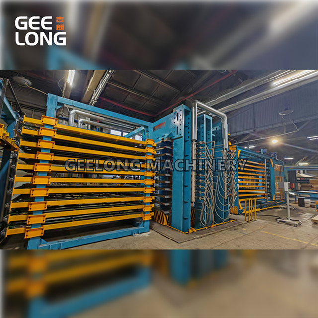 Film Otomatis Menghadapi Garis Tekan Panas Laminasi Kayu Lapis