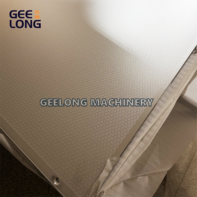 Pelat Tekan Stainless Steel Anti Selip Hexa untuk Laminasi Kayu Lapis